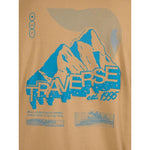 Men's regular printed T-shirt 4F 4FRAW25TTSHM3377-83S férfi póló