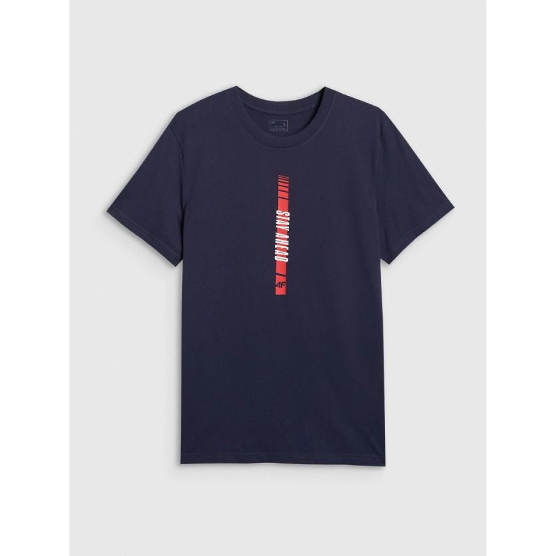4f Men's regular printed T-shirt férfi Póló 4FRAW25TTSHM3225-31S