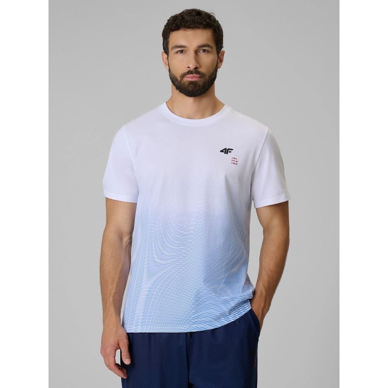 4F Men's regular printed T-shirt férfi póló 4FRSS26TTSHM4040-33A
