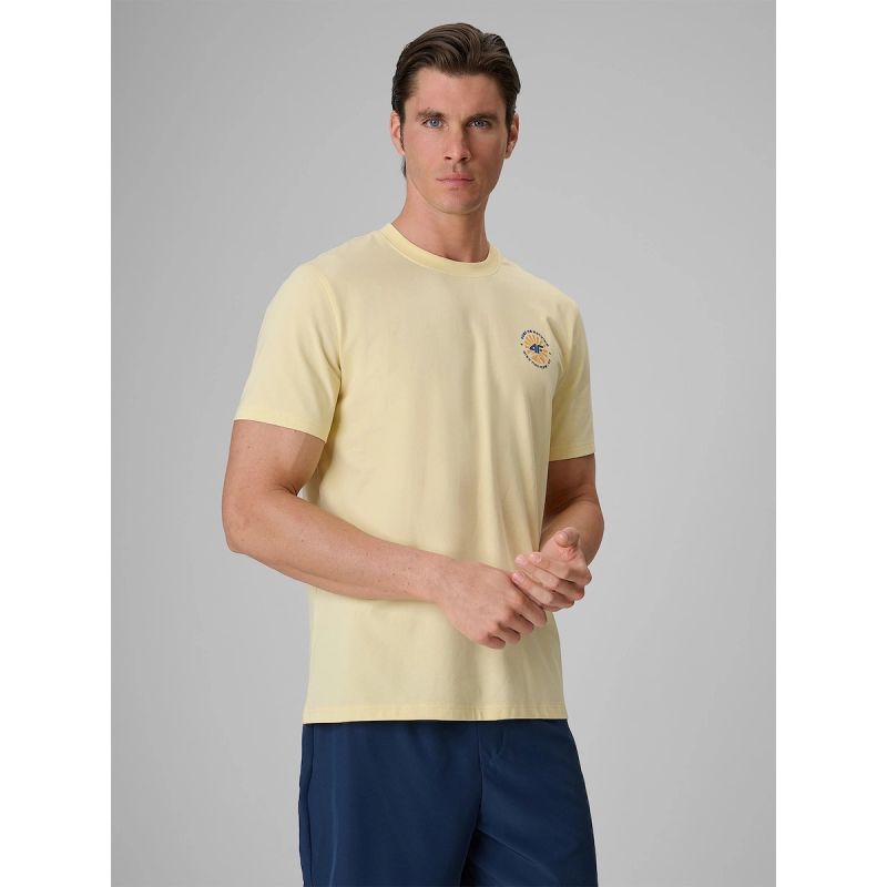 4F Men's regular printed T-shirt férfi póló 4FRSS26TTSHM4293-73S