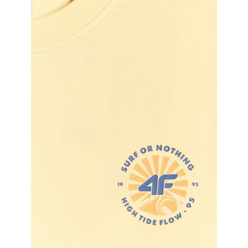 4F Men's regular printed T-shirt férfi póló 4FRSS26TTSHM4293-73S
