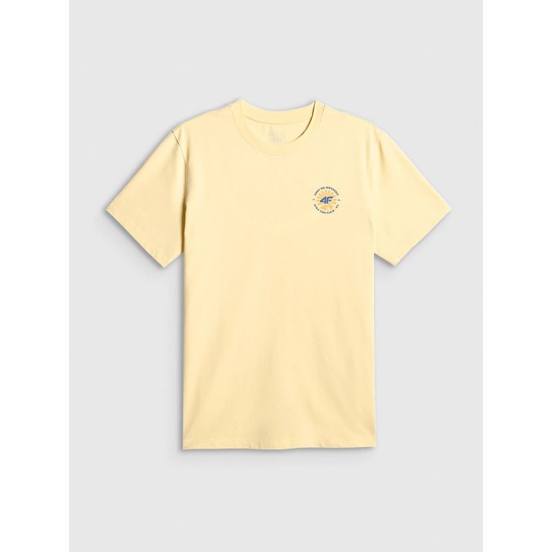 4F Men's regular printed T-shirt férfi póló 4FRSS26TTSHM4293-73S