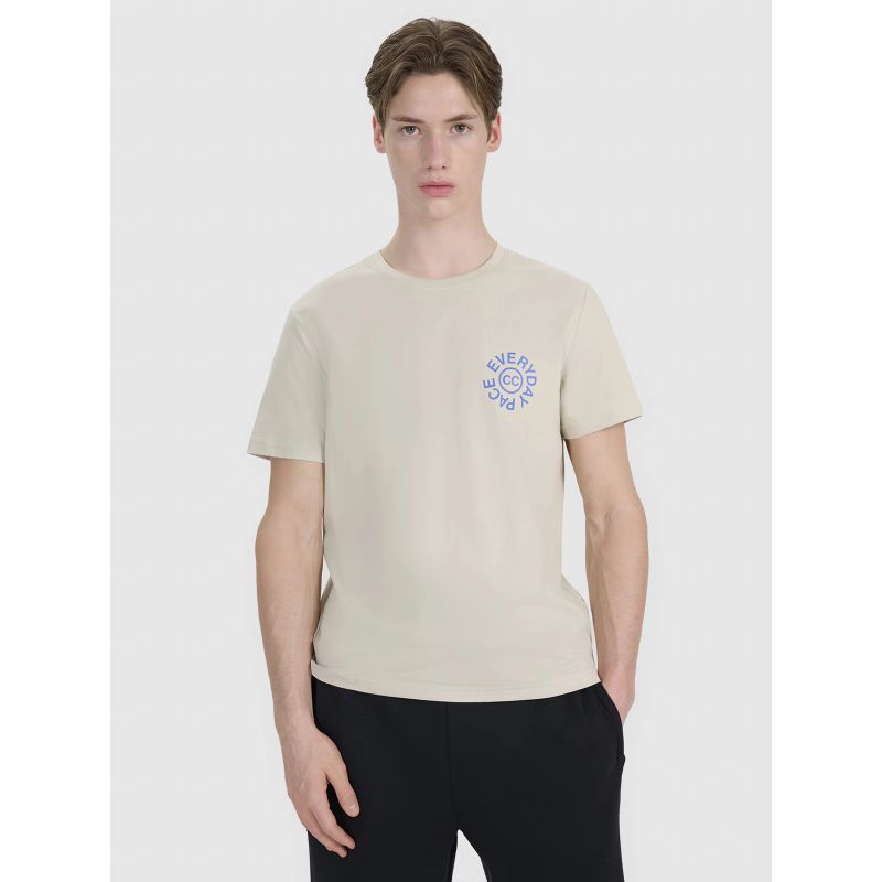 4f Men's regular printed T-shirt férfi Póló 4FWSS25TTSHM1980-83S