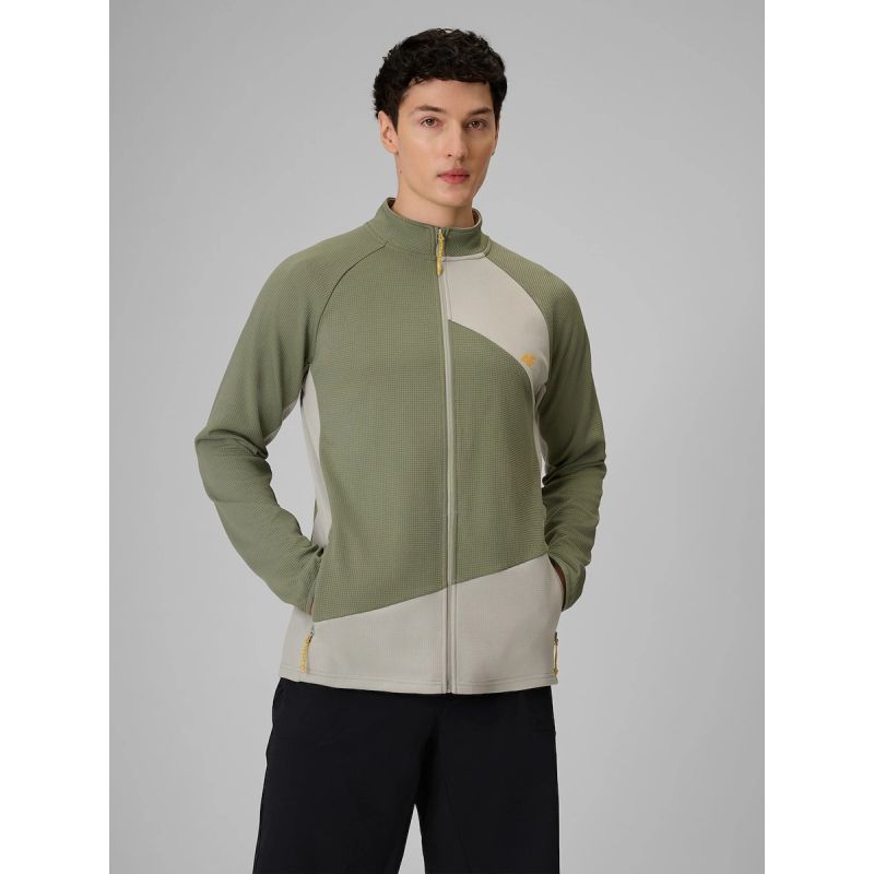 4F Men's regular trekking sweatshirt without hood férfi pulóver
