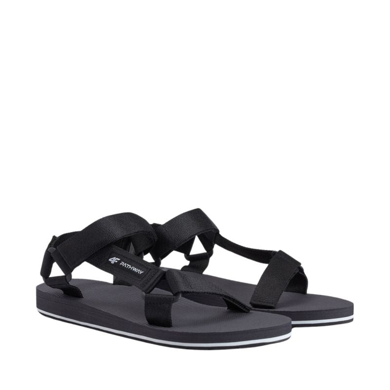 4F Men's sandals M1119 dark gray 23S szürke férfi 4FWSS26FSANM11923S Szandál