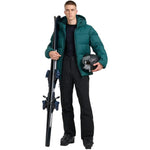 Men's ski 4F dark zöld férfi kabát 4FWAW25TTJAM078840S