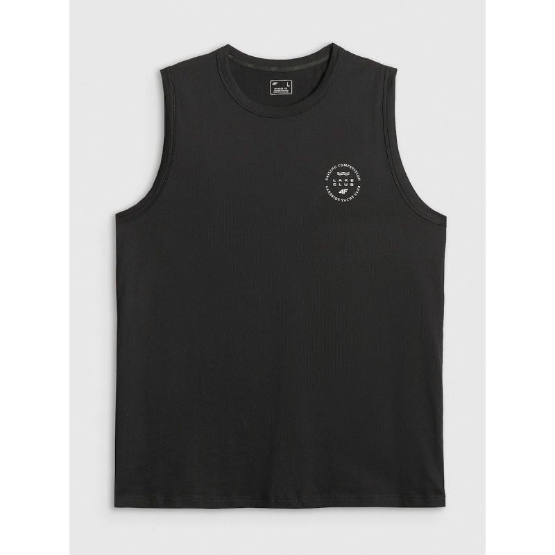 4F Men's sleeveless relaxed smooth t-shirt férfi póló