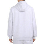 Men's sweatshirt 4F M2548 cool light melange 4FWMM00TSWSM2548 27M szürke férfi kapucnis pulóver