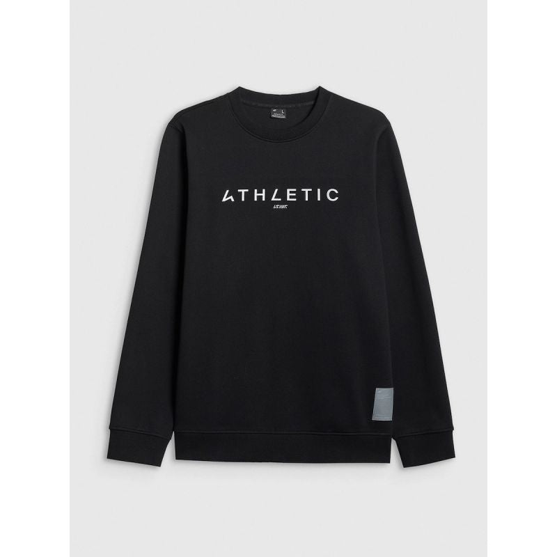 Men's sweatshirt without zipper and hood 4F 4FRAW25TSWSM2573-20S férfi kapucnis pulóver