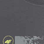4F Men's T-shirt M2823 anthracite 22S férfi póló 4FWSS26TTSHM282322S