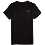 4F Men's T-shirt M4481 3-pack beige, green, black 92S zöld férfi póló