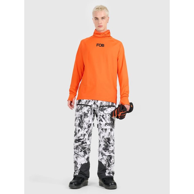 4F Men’s Thermal Insulated Base Layer Top aláöltözet 4FWAW25UBRUM089-70S