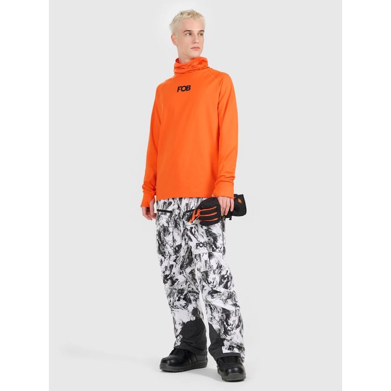 4F Men’s Thermal Insulated Base Layer Top aláöltözet 4FWAW25UBRUM089-70S