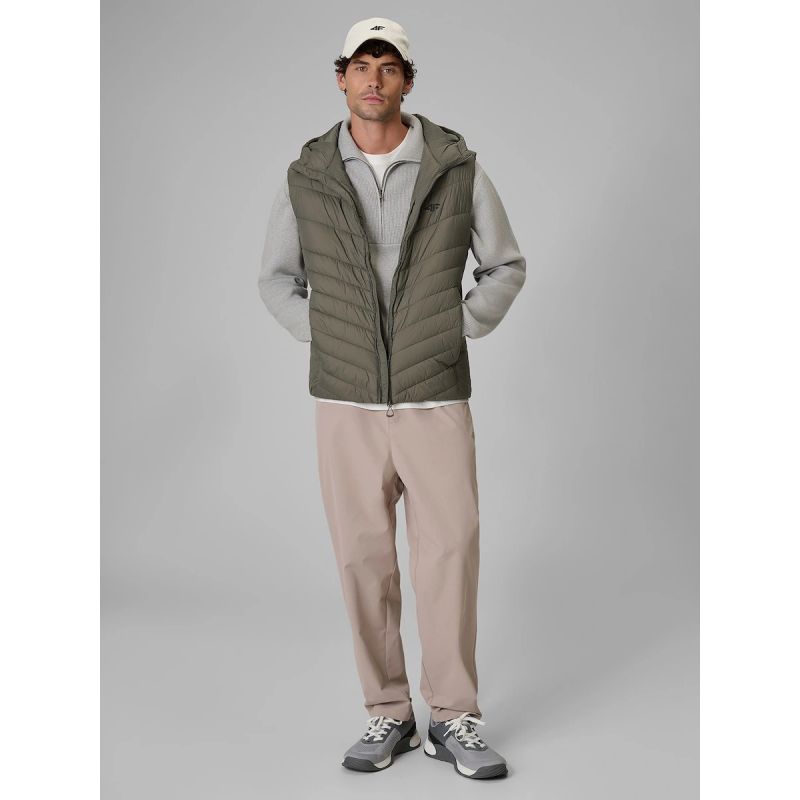 4F Men's vest with synthetic filling 3xl férfi mellény 4FRAW26TVJAM405-43S