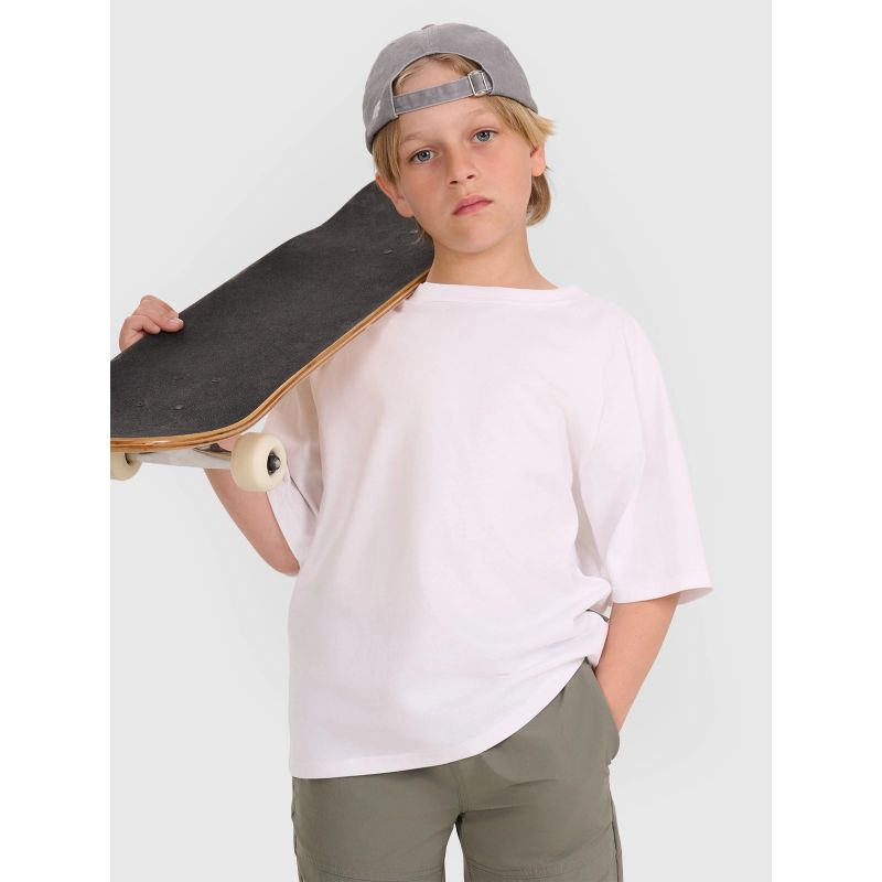 4F Plain Oversized Boys' T-Shirt gyerek póló