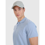 póló shirt 4F M férfi galléros póló 4FWSS25TPTSM407-34S