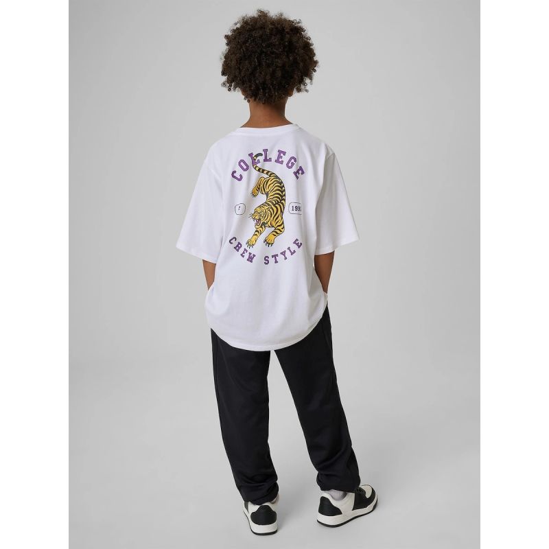 4F Quick-Drying Boys' Jogger Trousers gyerek melegítőnadrág