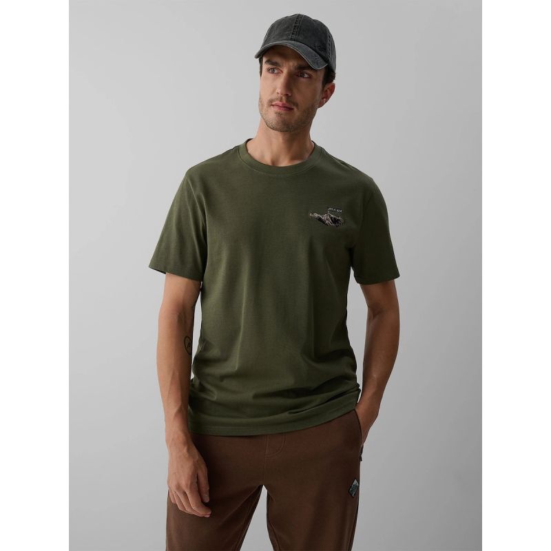 4F regular printed T-shirt férfi póló