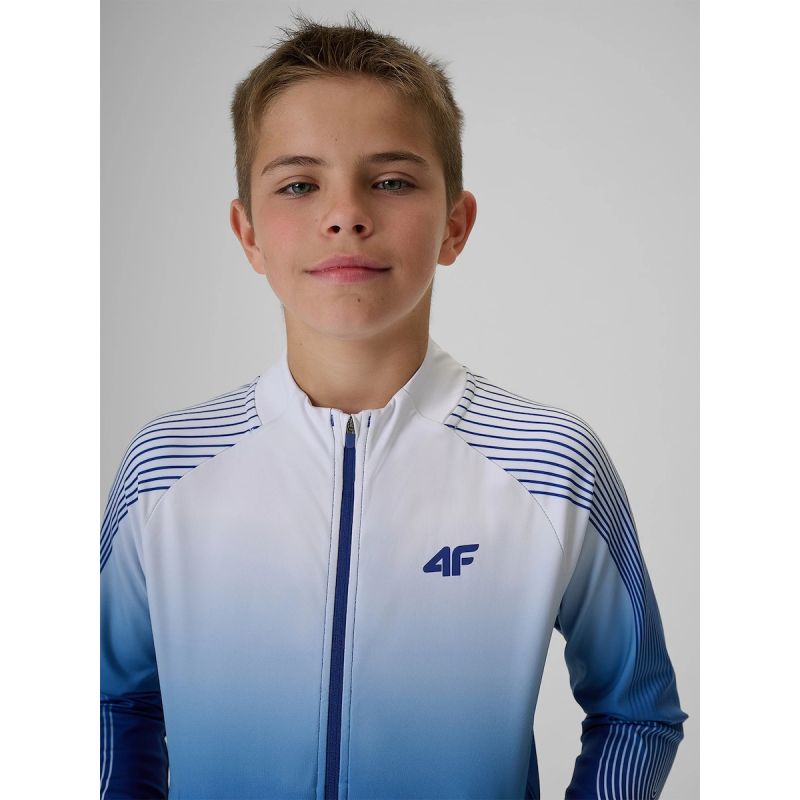 4F Regular sports sweatshirt without hood for boys 158/164 gyerek 4FJRSS26TFSWM1043-90A