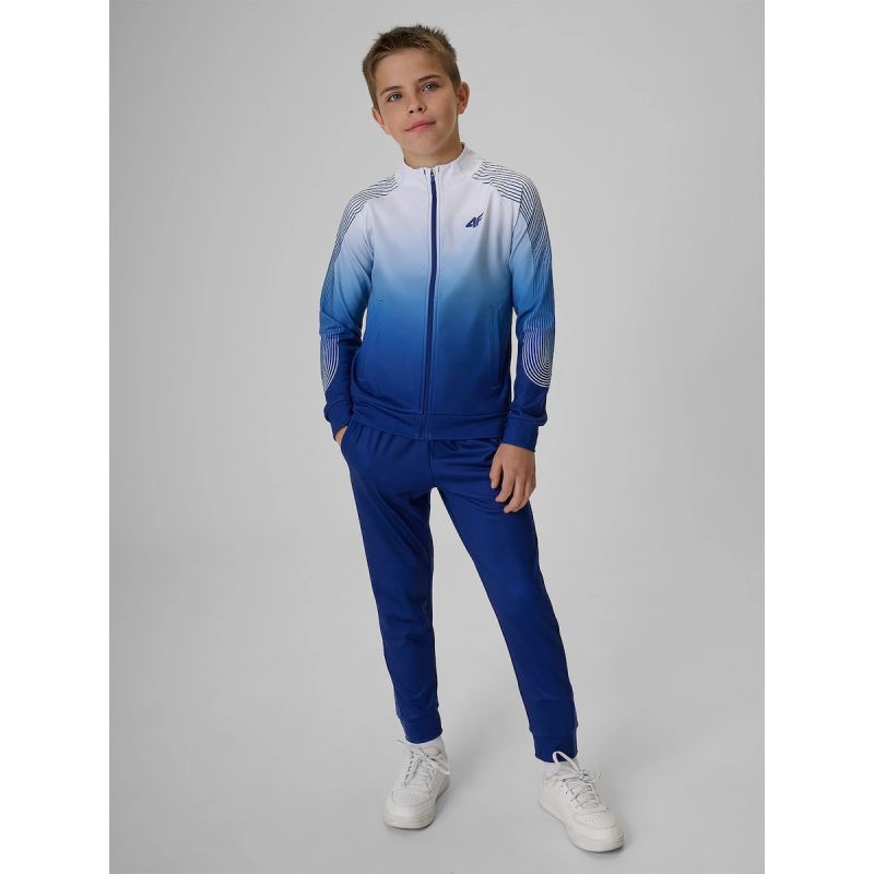 4F Regular sports sweatshirt without hood for boys 158/164 gyerek 4FJRSS26TFSWM1043-90A