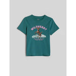 4F Regular T-shirt with print for gyerek póló