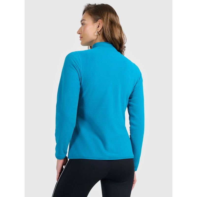 4F Slim-Fit Fleece with Stand-Up Collar női polár pulóver