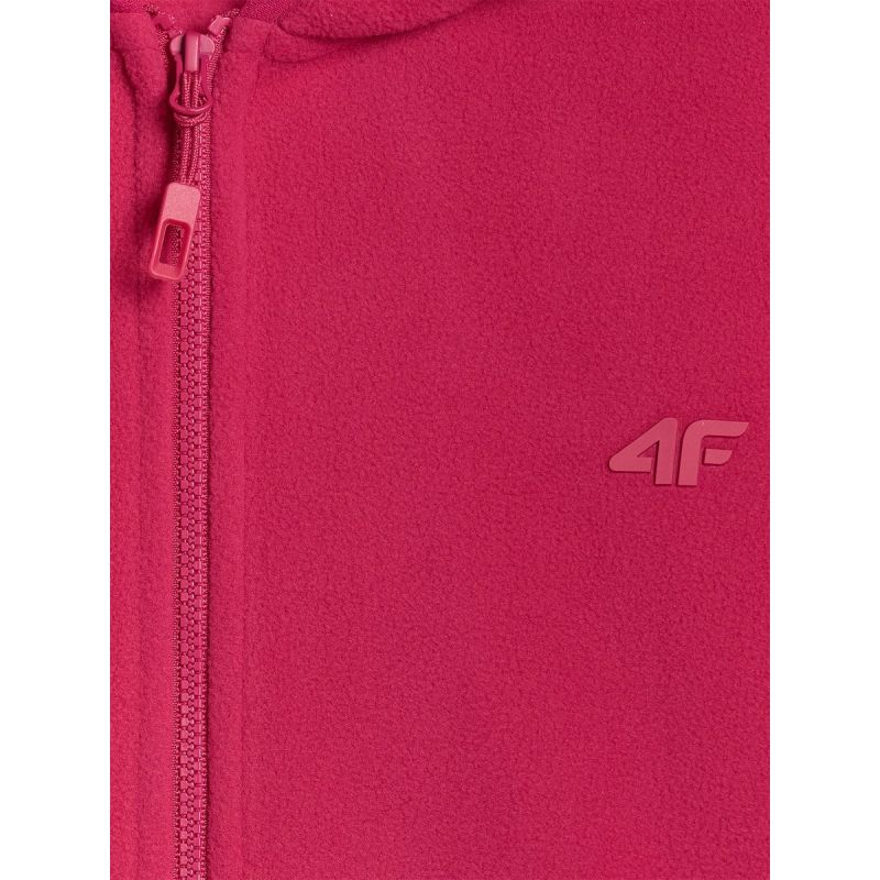 4F slim fleece with hood női dzseki