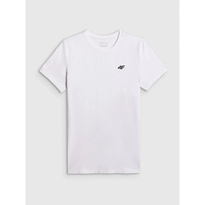 4F Slim men's T-shirt smooth férfi póló 4FRMM00TTSHM4193-10S