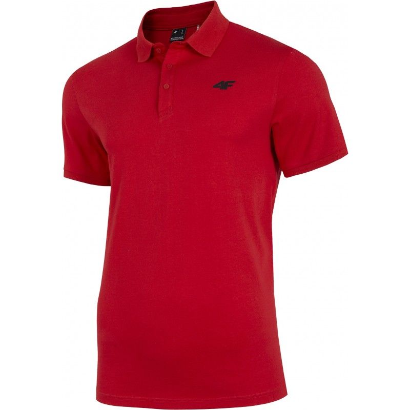 T-shirt 4f Red férfi Póló NOSH4TSM355CZERWONY