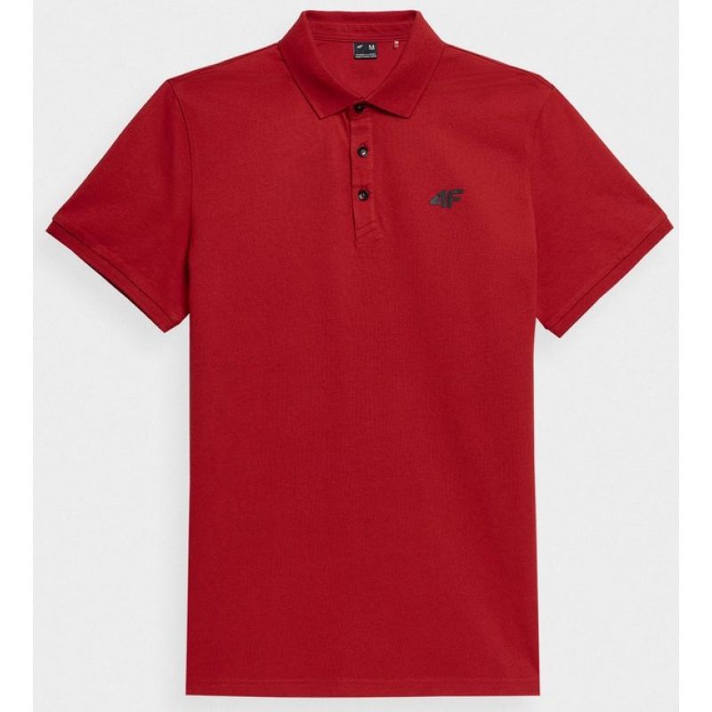 4f T-shirt M H4Z22TSM355RED férfi Póló H4Z22TSM355CZERWONY
