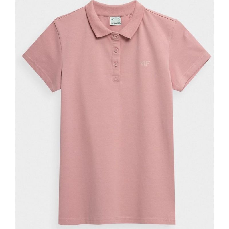 4f T-shirt W H4Z22TSD355LIGHT PINK női Póló H4Z22TSD355JASNYRÓŻ