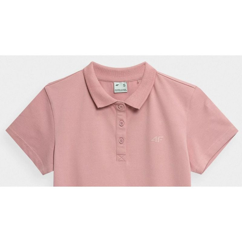4f T-shirt W H4Z22TSD355LIGHT PINK női Póló H4Z22TSD355JASNYRÓŻ