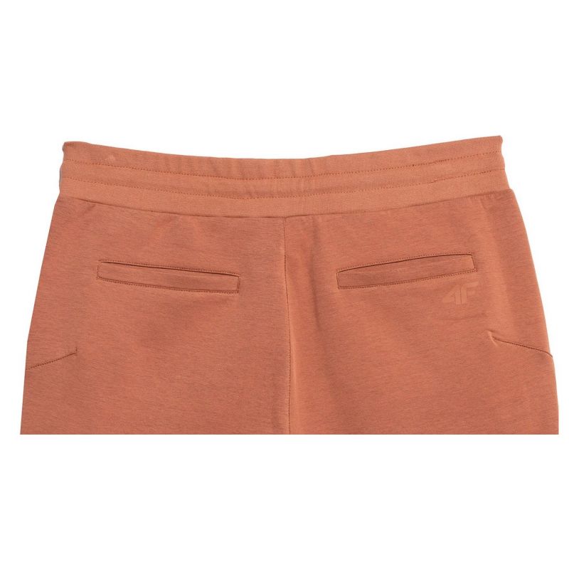 Trousers 4F M 4FSS23TTROM152brown férfi nadrág 4FSS23TTROM152BRĄZ