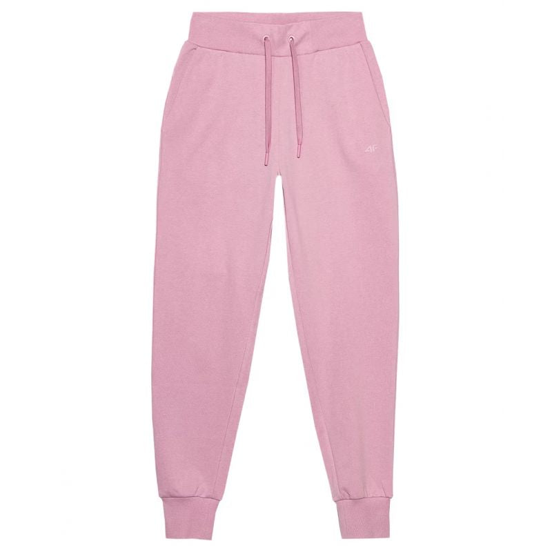 Trousers 4F W light rózsaszín női nadrág 4FSS23TTROF229JASNYRÓŻ