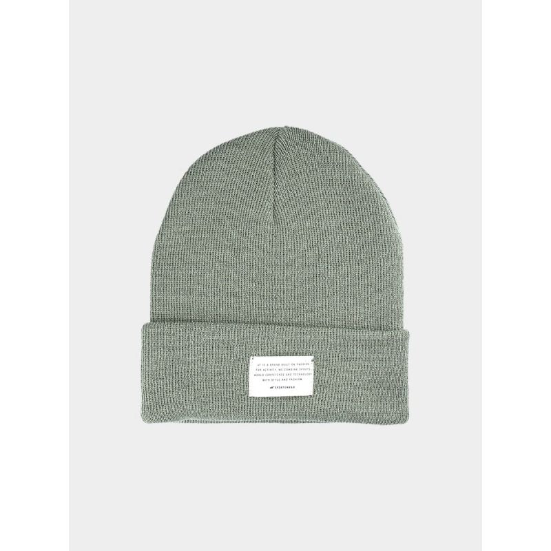Unisex winter hat 4F kötött sapka 4FWAW24ACAPU431-44S