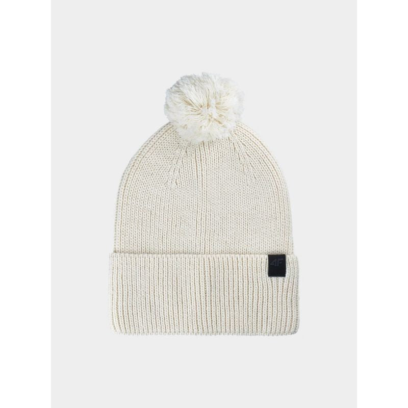 Unisex winter hat with pompom 4F kötött sapka 4FWAW24ACAPU472-11S