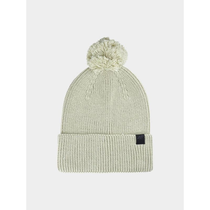 Unisex winter hat with pompom 4F kötött sapka 4FWAW24ACAPU472-44S