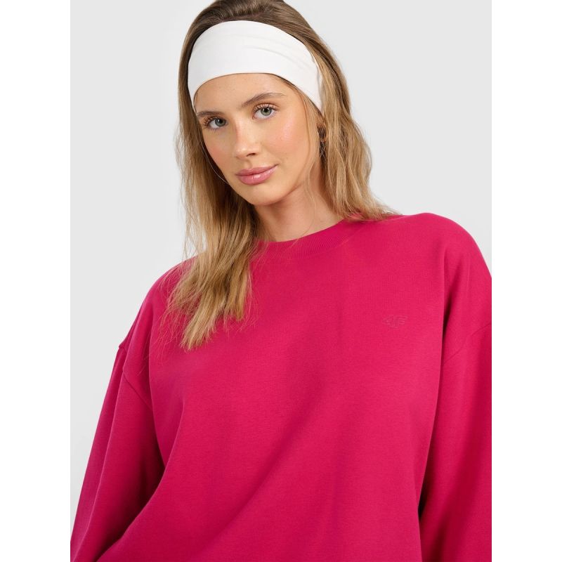 4F Unzipped sweatshirt without hood női pulóver