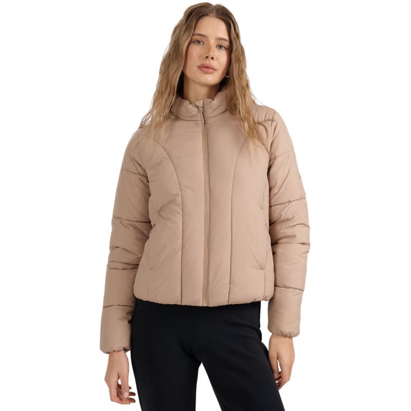 Women's 4F bézs női kabát 4FRAW25TDJAF0705083S