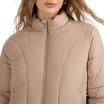 Women's 4F bézs női kabát 4FRAW25TDJAF0705083S