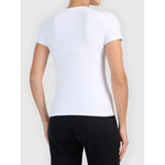 Women's basic V-neck T-shirt 4F 2xl női póló 4FWMM00TTSHF3307-10S