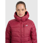Women's down trekking with Primaloft Silver filling 4F szürke női kabát 4FRAW25TDJAF0792-60S