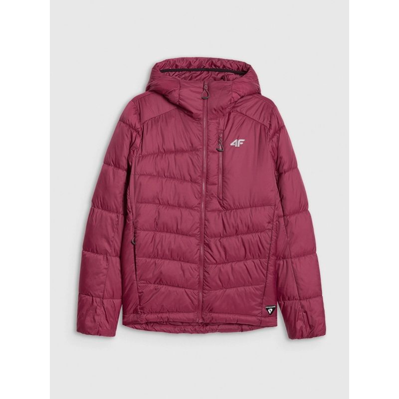 Women's down trekking with Primaloft Silver filling 4F szürke női kabát 4FRAW25TDJAF0792-60S