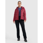 Women's down trekking with Primaloft Silver filling 4F szürke női kabát 4FRAW25TDJAF0792-60S