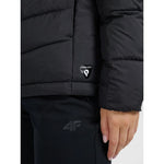 Women's down trekking with Primaloft Silver filling szürke női kabát 4FRAW25TDJAF0792-20S