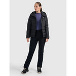 Women's down trekking with Primaloft Silver filling szürke női kabát 4FRAW25TDJAF0792-20S