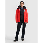 Women's down trekking with Primaloft Silver filling szürke női kabát 4FRAW25TDJAF0792-20S