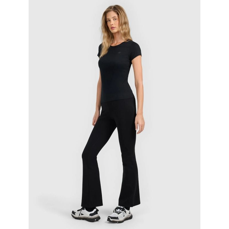 4F Women's knit with flared legs női leggings 4FRAW25TTIGF320-20S