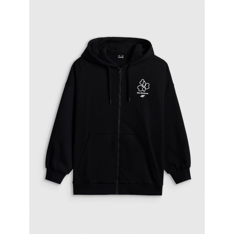 4F Women's loose sweatshirt with hood női pulóver