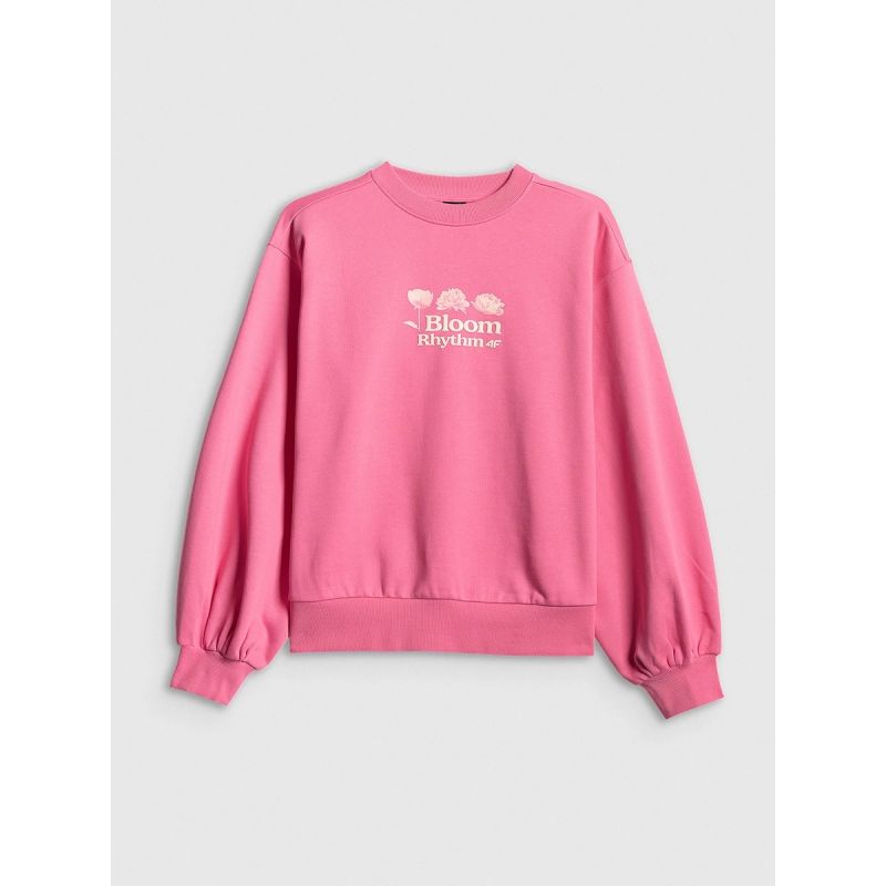 4F Women's loose sweatshirt without hood női pulóver